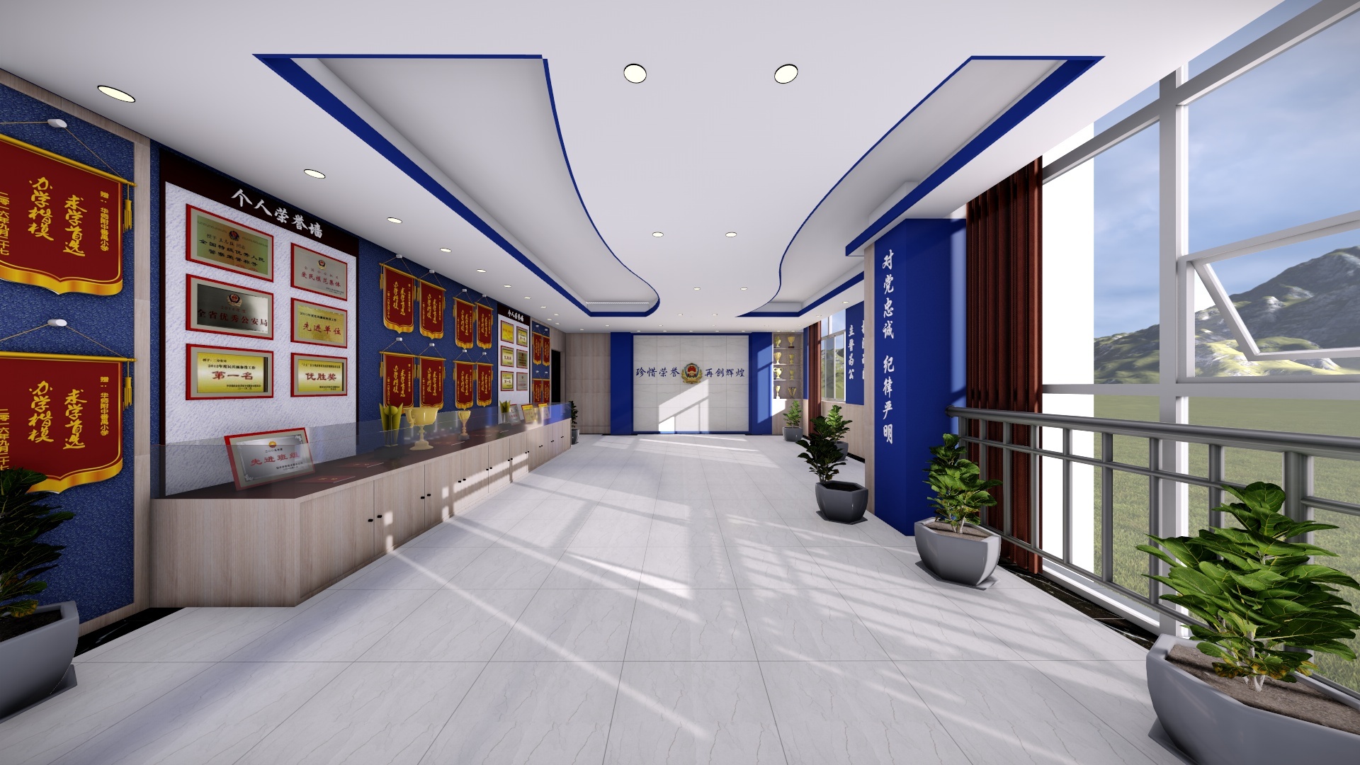 法院办公走廊卫生间|空间|室内设计|韩灬舍 - 原创作品 - 站酷 (ZCOOL)