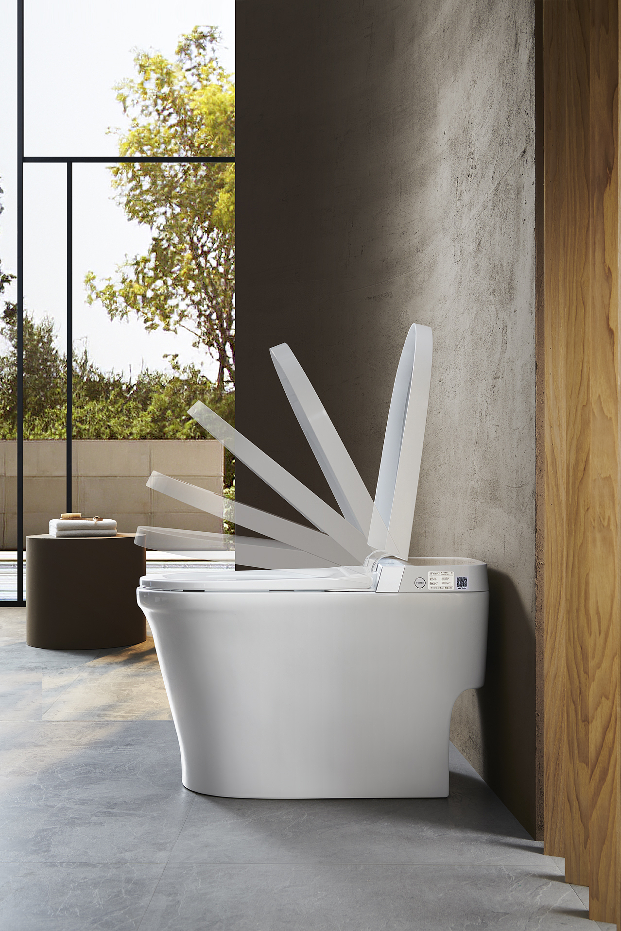 一条智能马桶详情拍摄