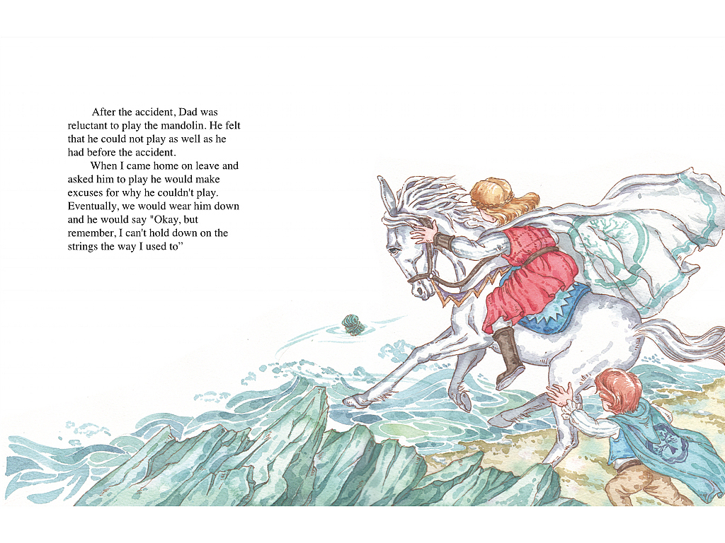 《百合姑娘》色稿节选