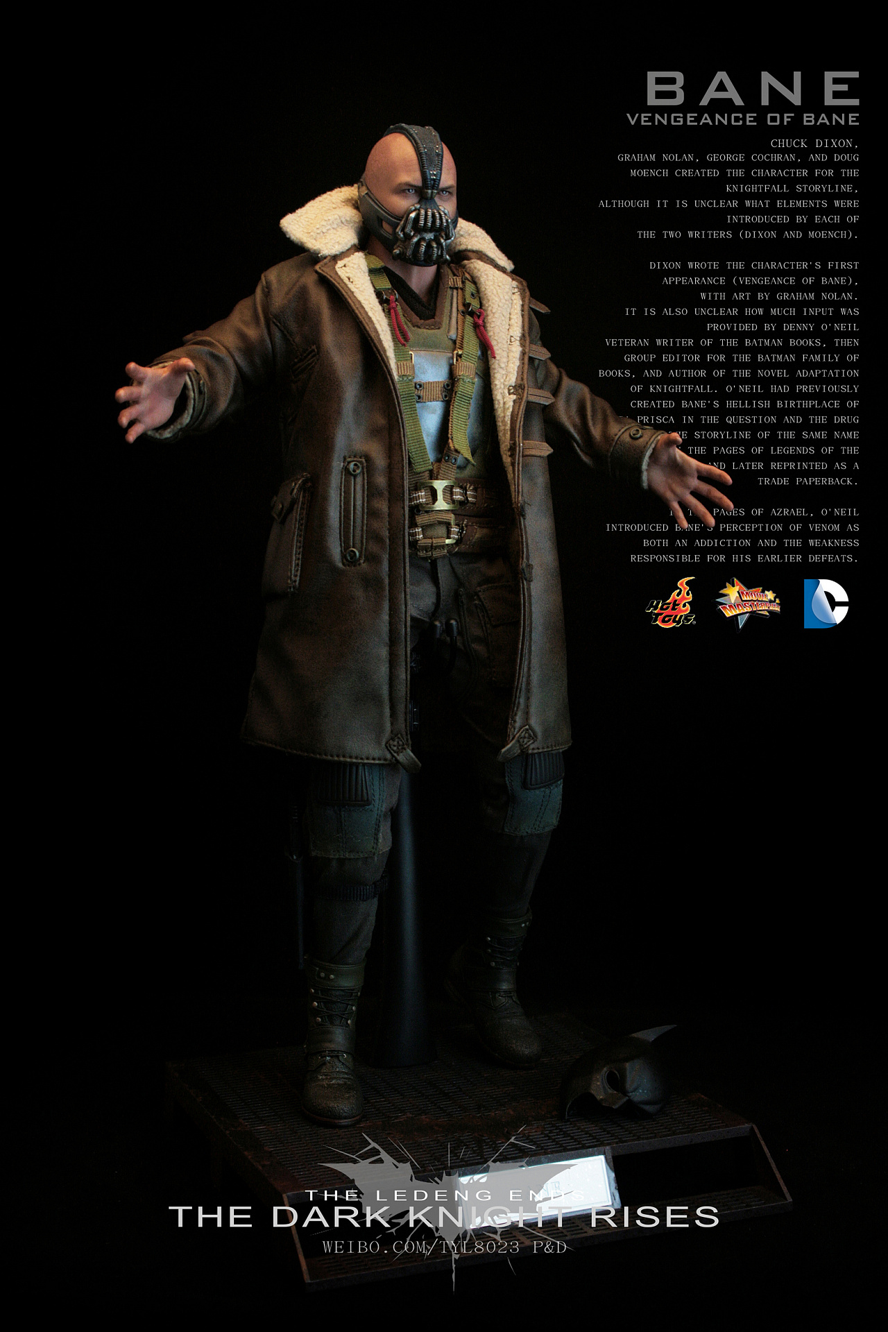 人偶模型拍摄之《蝙蝠侠黑暗骑士崛起》贝恩