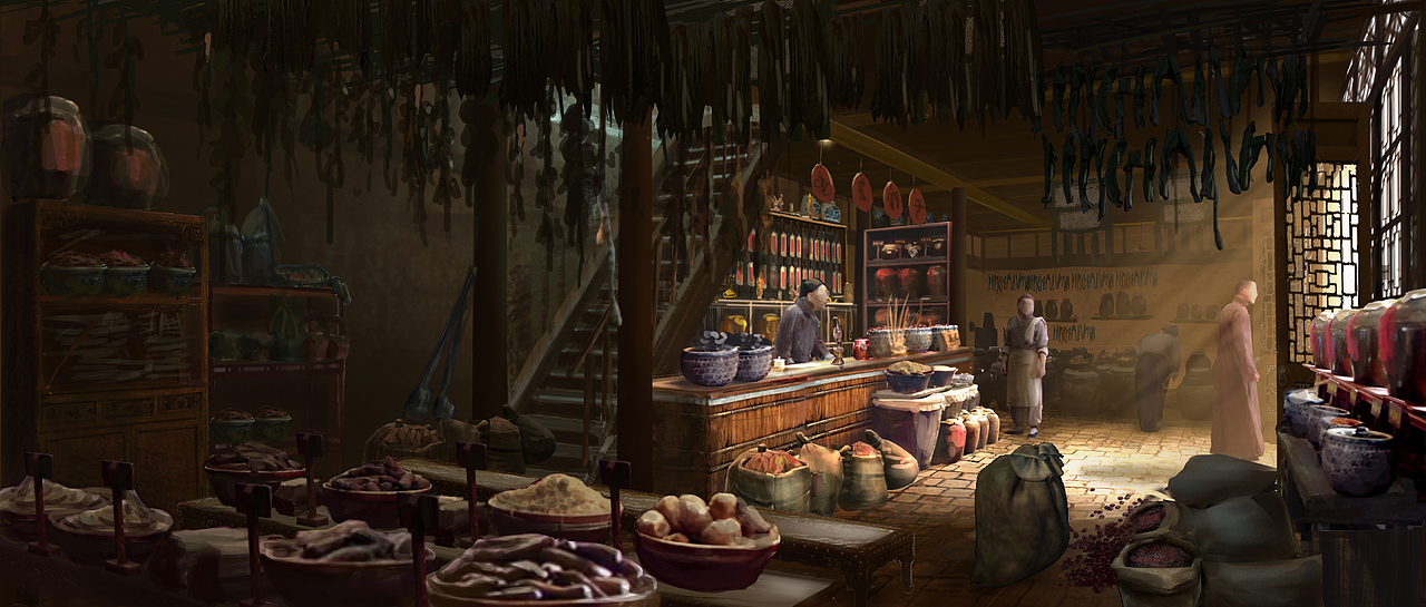 年代,民国场景气氛图(2020年)_mariniekaka-站酷zcool