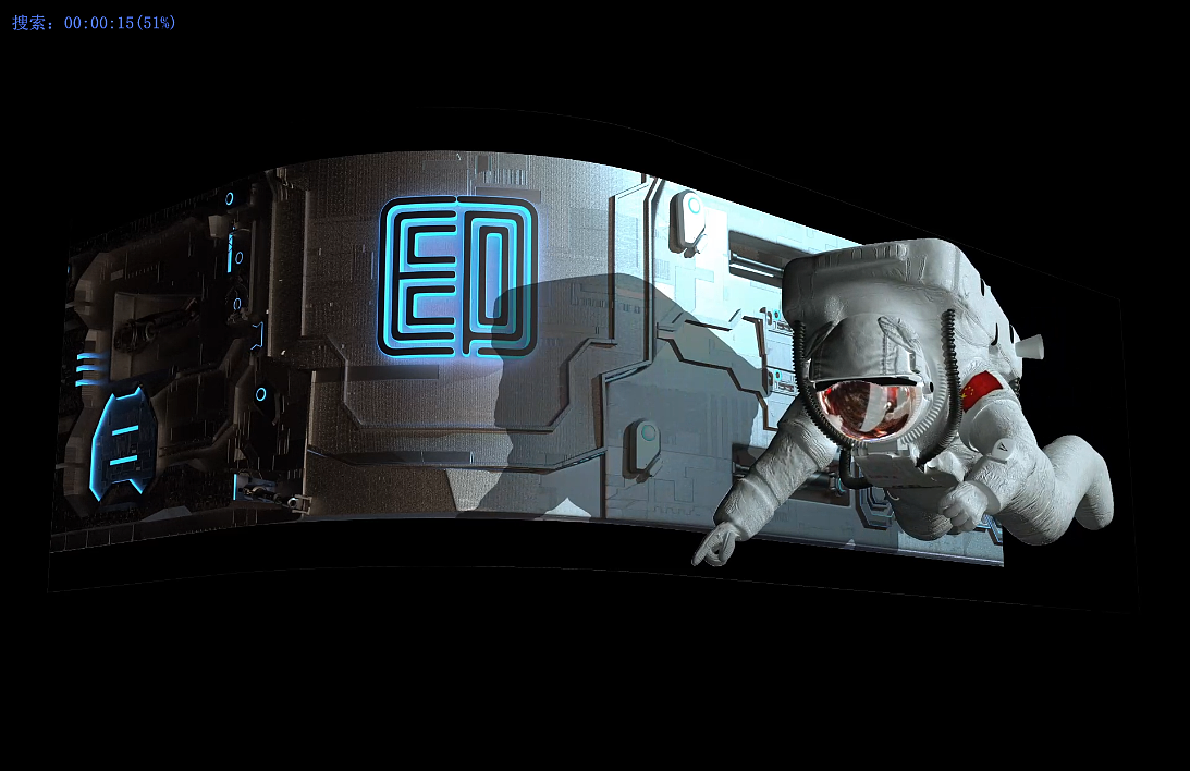 裸眼3d大屏广告