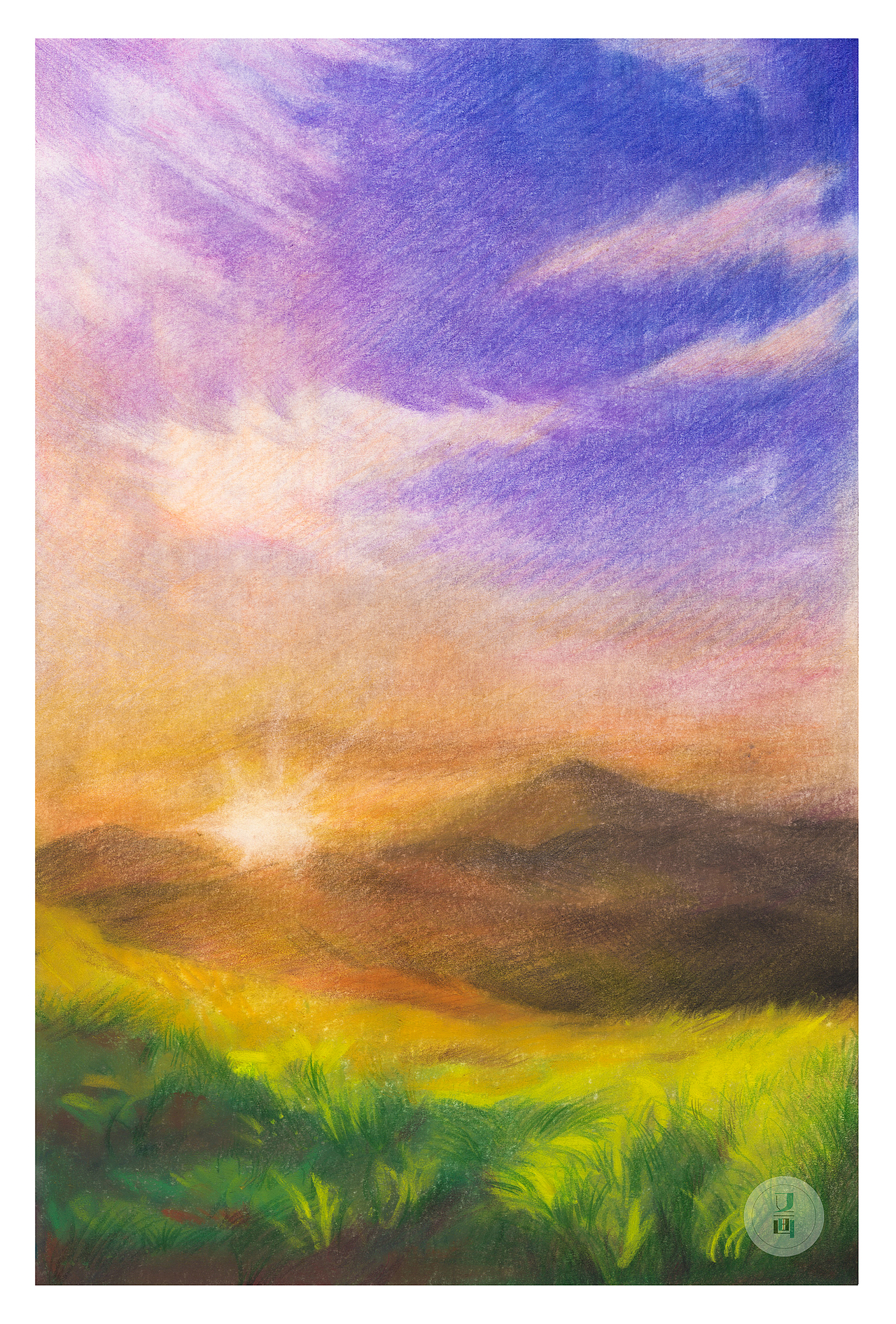 彩铅——风景|纯艺术|绘画|又画_原创作品-站酷zcool