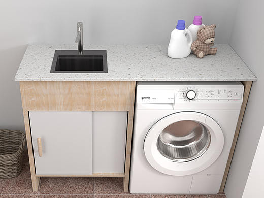 洗衣房场景建模