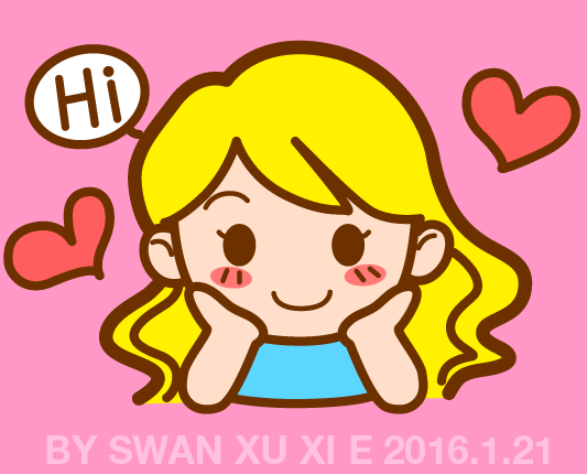 自制表情包，动态表情头像，可爱二元素小女孩（手绘Q版漫画_by swan）（图ZNDA5Nzc1MDA=） - 动画片 - 站酷设计师annexier原创素材 - 站酷ZCOOL