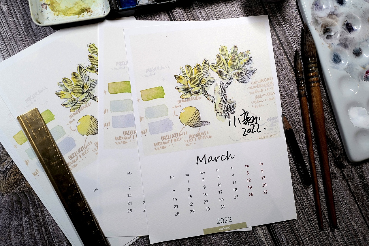 钢笔淡彩班课堂示范(图ZMjg4MDQ2OTg0) - 儿童插画 - 站酷设计师小新插画原创素材 - 站酷ZCOOL