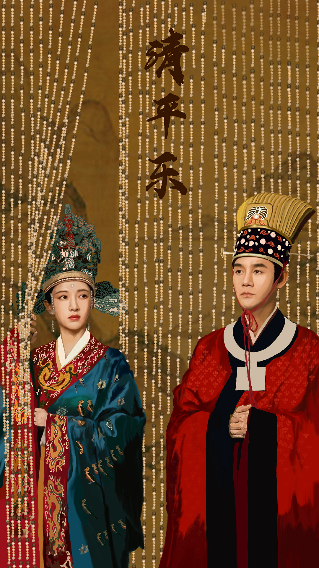 板绘练习——清平乐（图ZMjA1NjA3Mjky） - 创作习作 - 站酷设计师身佩清风执笔行原创素材 - 站酷ZCOOL