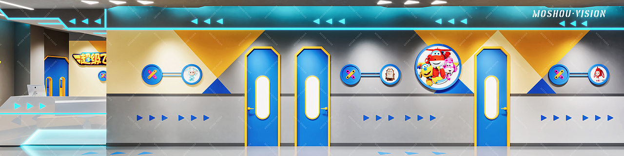 超级飞侠未来运动馆（图ZMjgwNDM2MTky） - 商业空间设计 - 站酷设计师魔手表现工作室原创素材 - 站酷ZCOOL