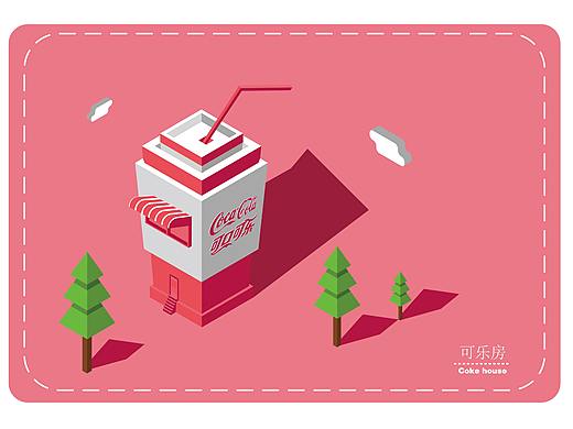 可乐房 2.5D插画临摹 仅限交流 不作商用.