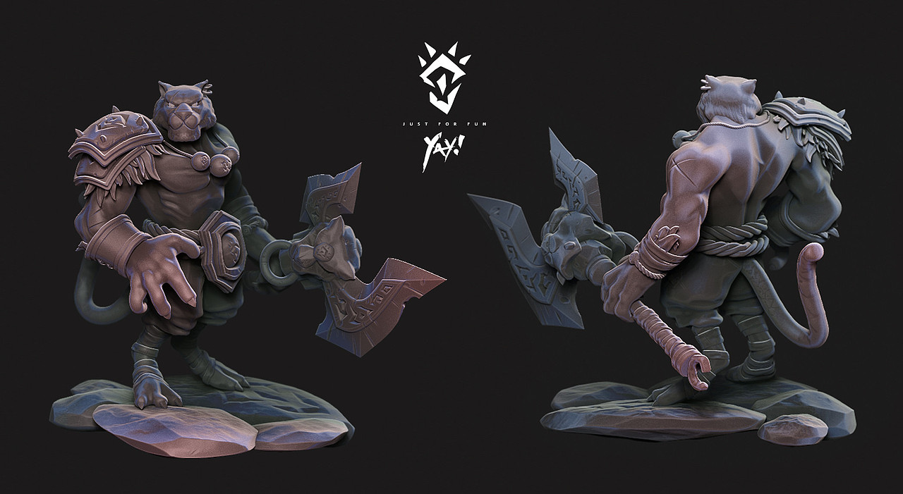 3D Character Sketch（图ZODQ0NzcwODQ=） - 人物/生物 - 站酷设计师brandon_le_art原创素材 - 站酷ZCOOL