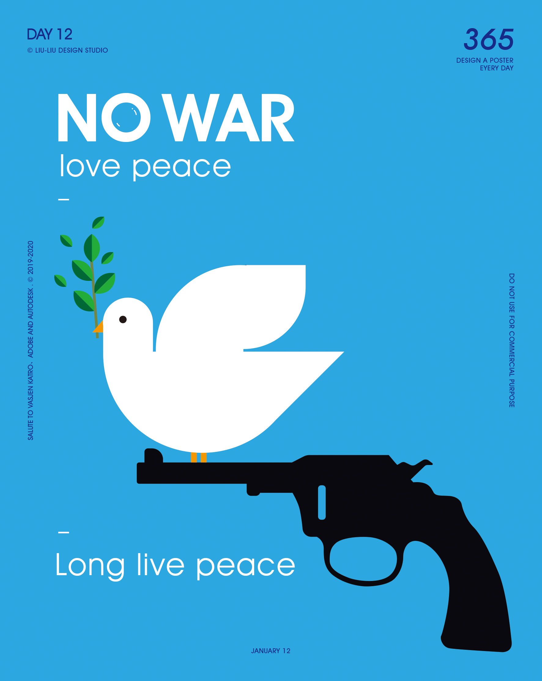 反对战争海报手绘图片