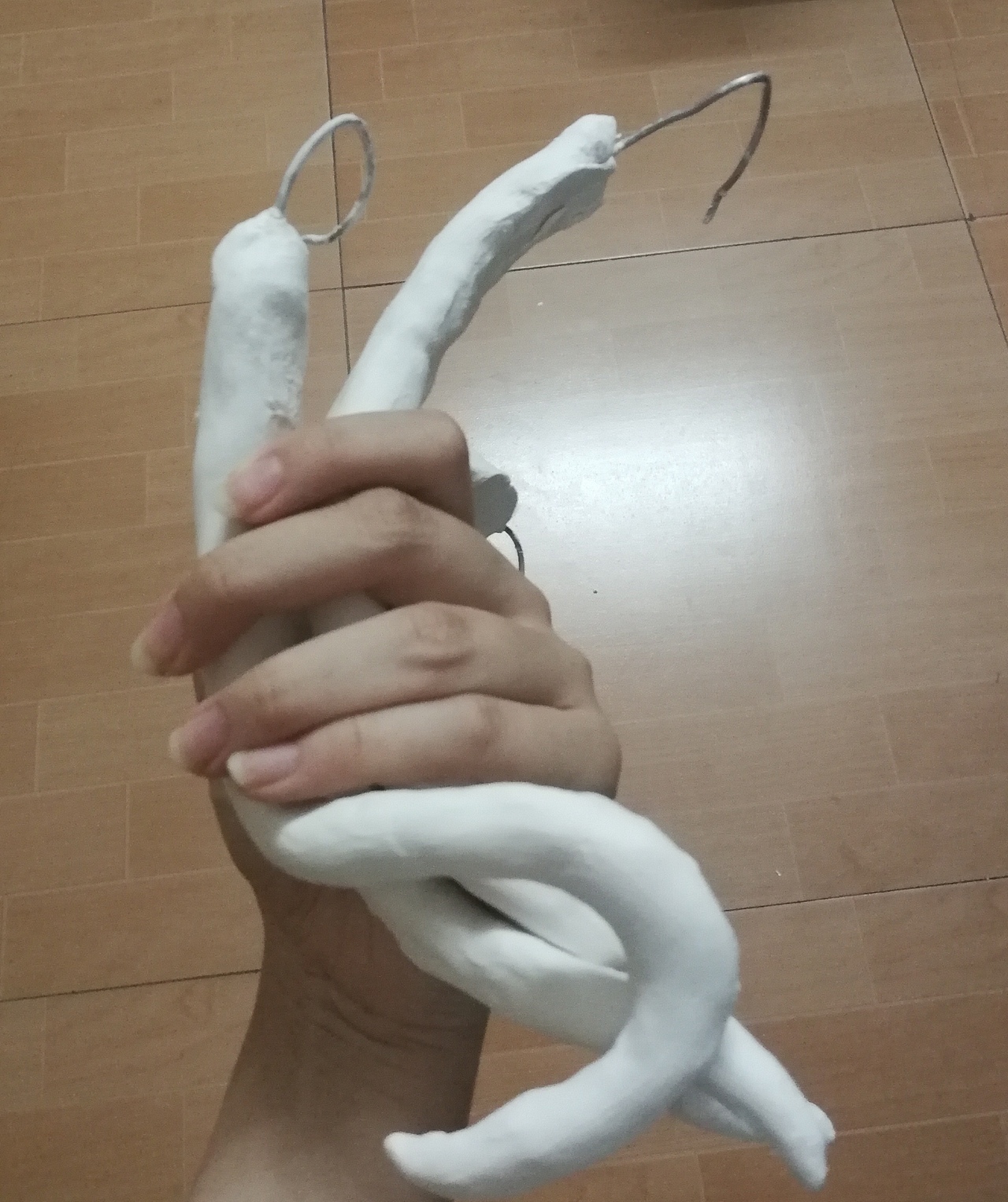 章鱼触手的制作过程