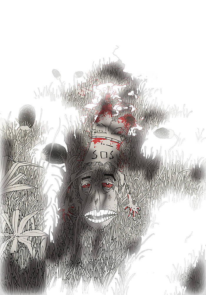 梦三,这场梦可以说宏大,NND整个梦下来累死,后来是被吓醒的,真的可以说是“梦魇”;在整个梦里我就是不停的在逃跑,后面有个东西追我(人形的),关键是那个空间很奇怪,整的跟二次元样,啥都有,追我的东西会各种异能,穿透、变形、隐形、长翅膀…我也会那些,所以整个环节就是我换着花样跑,它换着花样追我、攻击我,后来换成翅膀在天上飞着追,然后自己没体力了掉到下面那个绿洲上,两边是流水,当时内心就是恐慌,就在这时候眼前出现了头狮子之类的(弄的跟神一样,周围放光那种),看着很和善,接着我就感觉有希望了似的,我向它求救,它慢慢靠近我,突然,那会突然感到一阵恐慌,就内心很恐惧那种,就是感觉看着它很和善、感觉带笑,心里感受到的是比刚刚更强烈的恐惧感,后来就那么一瞬间它靠近了我,脸对着脸的那种,我发现它就是那个追我的东西,但我还是看不清脸,黑糊糊的,当时那一瞬间不知道怎么形容那阵恐慌,就那么被吓醒……可能是压力还是怎么的,不太清楚,醒后就写了下来