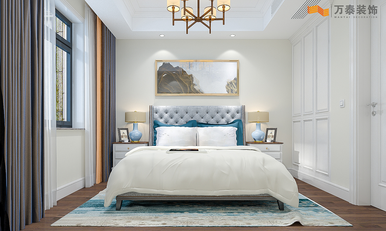 济宁中南樾府、中南珑悦风格装修设计方案效果图参考