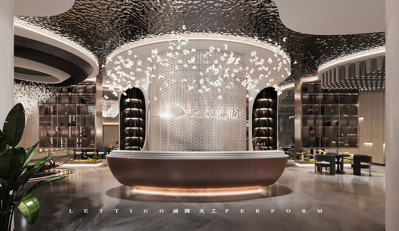 大型工装---办公|入户|大厅|会所|大堂（图ZMzA3MjgxOTYw） - 建筑/空间 - 站酷设计师DesignerZtt186原创素材 - 站酷ZCOOL