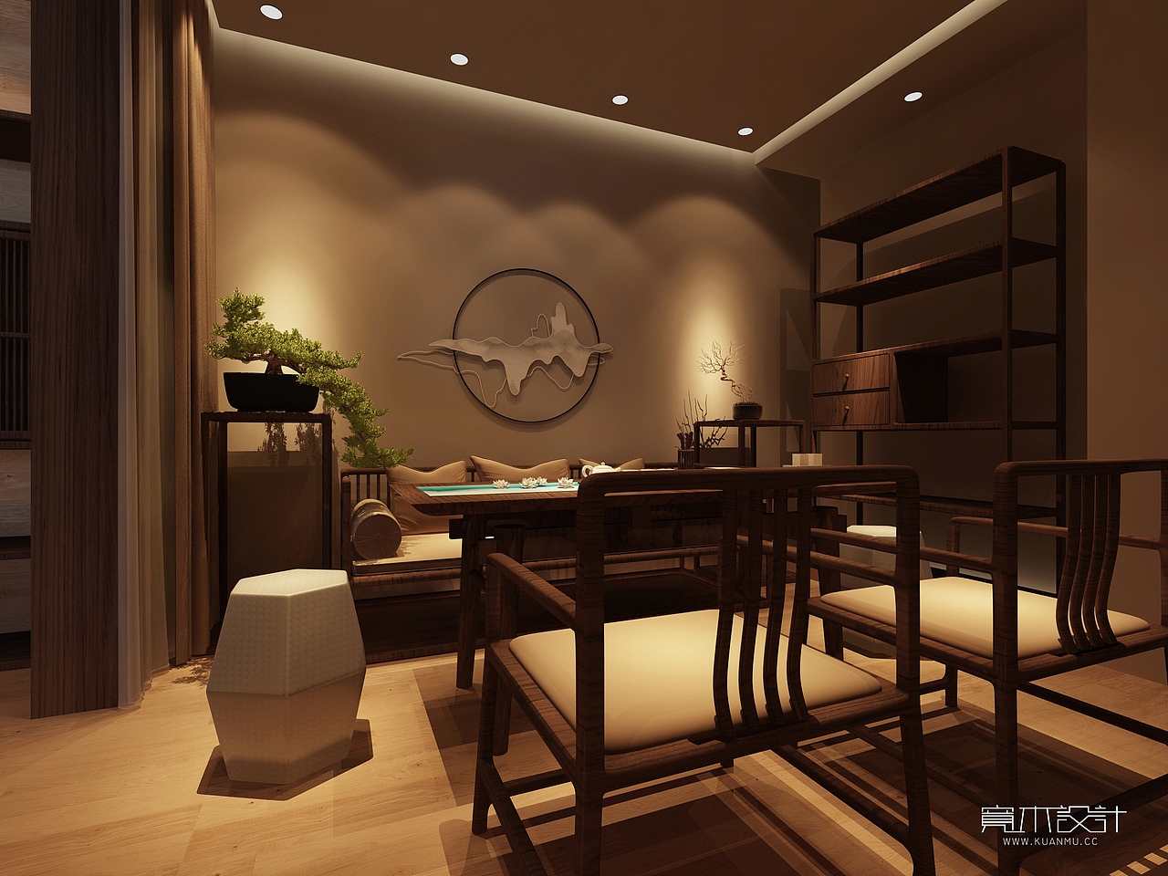 植间－茶舍（图ZMTA1NTMxOTE2） - 家装设计 - 站酷设计师宽木设计原创素材 - 站酷ZCOOL
