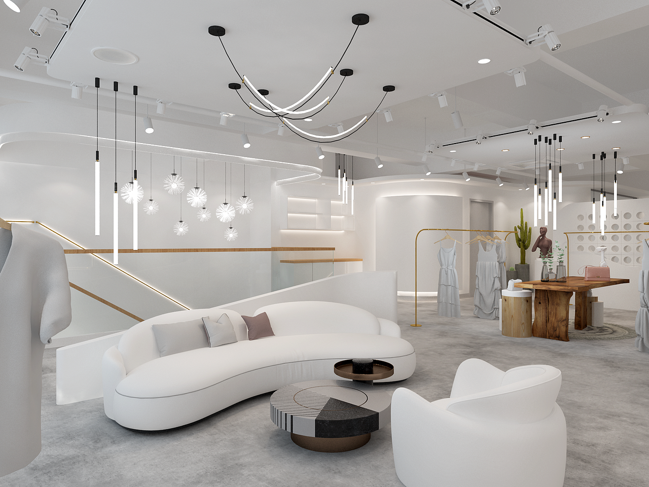 沈阳童装/女装复合店（图ZMjk4MjE4ODY4） - 商业空间设计 - 站酷设计师guanguangjian原创素材 - 站酷ZCOOL