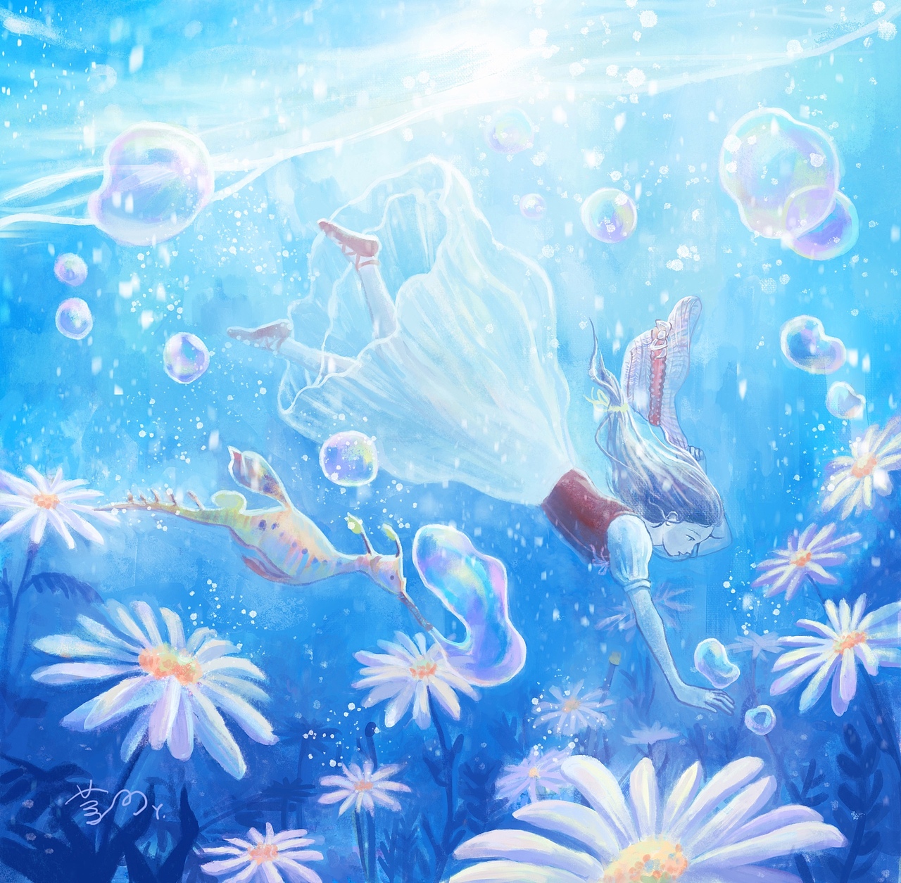 泡泡主题插画合集