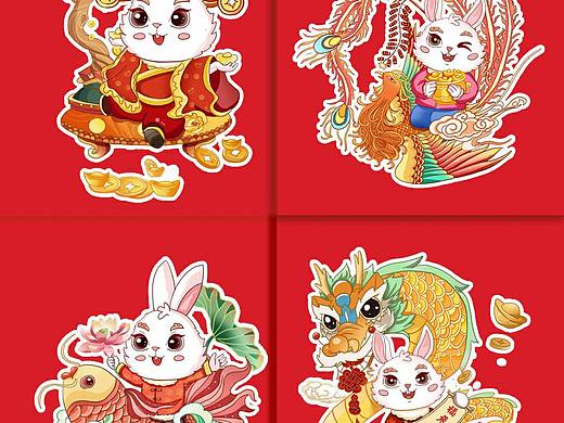 国潮新年兔年IP