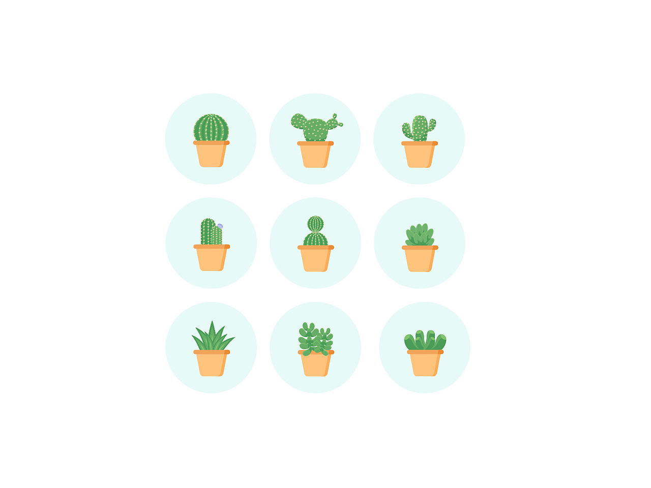 多肉（图ZMTMwODMwNjUy） - 图标 - 站酷设计师秋水涟漪原创素材 - 站酷ZCOOL