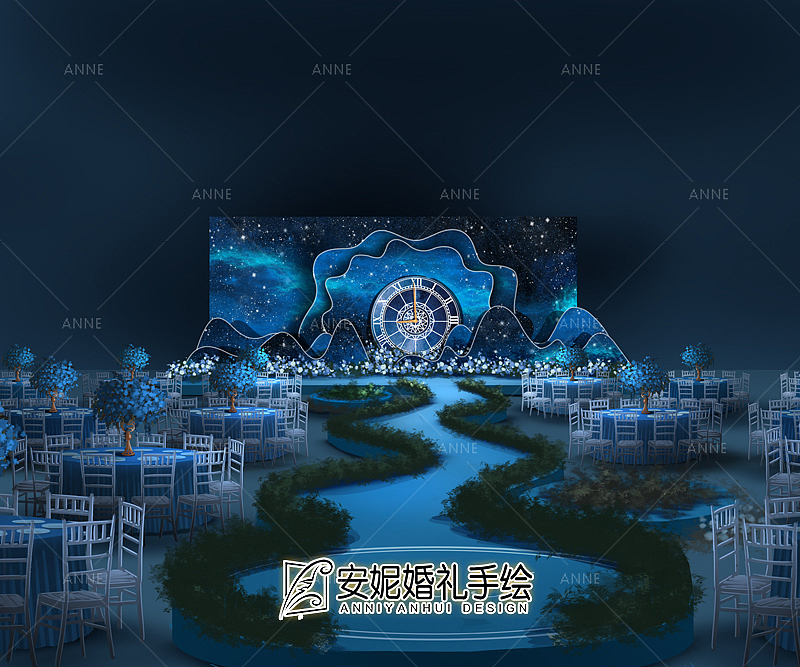 流年 | 安妮婚礼手绘（图ZMTU2MTIyMzQw） - 舞台美术 - 站酷设计师安妮婚礼手绘原创素材 - 站酷ZCOOL