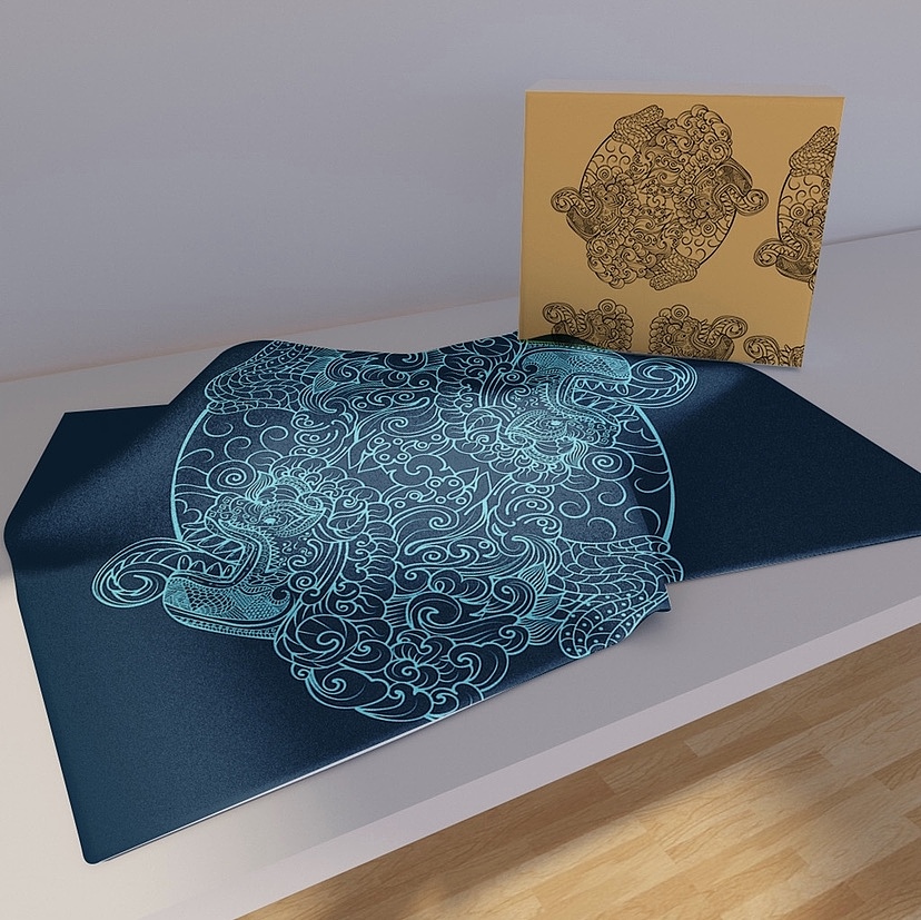 吴哥文创-一个传统图案绘制（图ZMjE5NjkwMDQw） - 商业插画 - 站酷设计师没烦恼兔原创素材 - 站酷ZCOOL