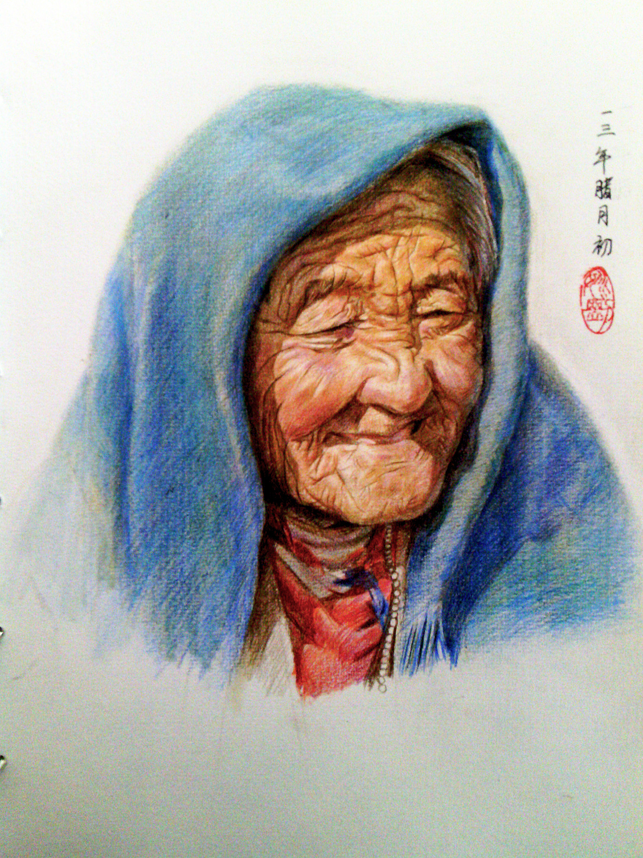 《老奶奶》 - 原创作品 - 站酷(zcool)