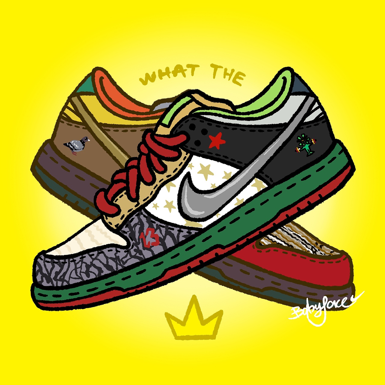 Dunk年（图ZMjMxODAxMjIw） - 创作习作 - 站酷设计师小学生闹海原创素材 - 站酷ZCOOL