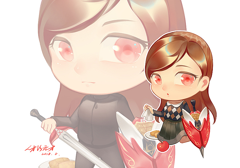 假面骑士铠武 q版挂件图