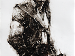 我和育碧官方合作的《刺客信条》系列油画新作