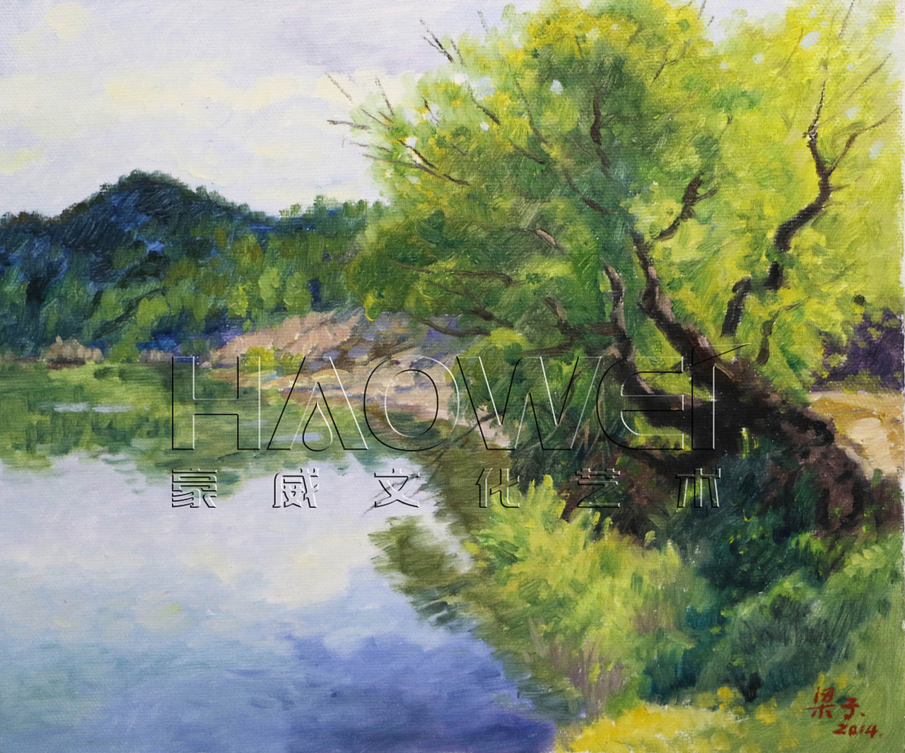 油画,豪威文化艺术