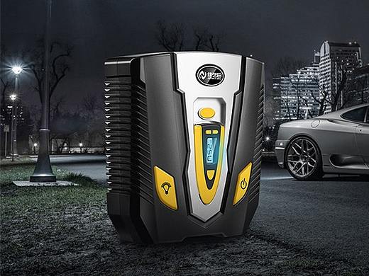 佳艺田-车载充气泵详情页设计