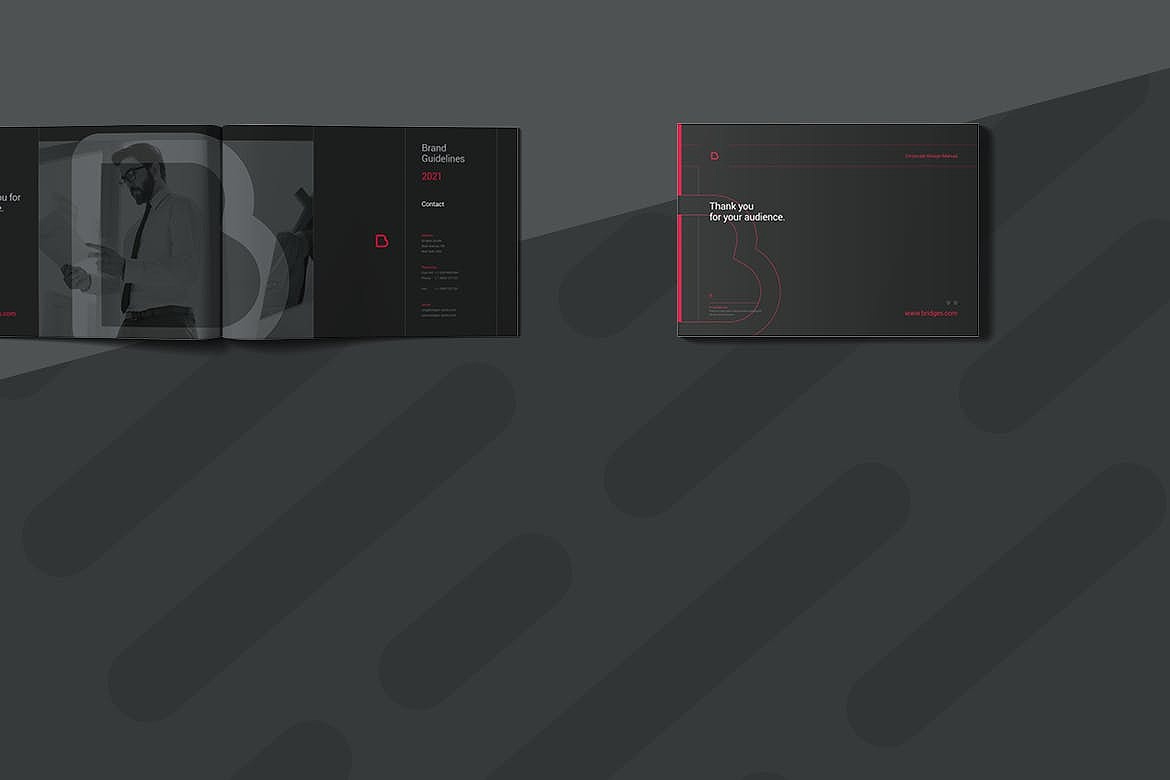 Bridges品牌VI手册设计（图ZMjU1NjQ5NDQ0） - 品牌 - 站酷设计师RoblesTegan原创素材 - 站酷ZCOOL