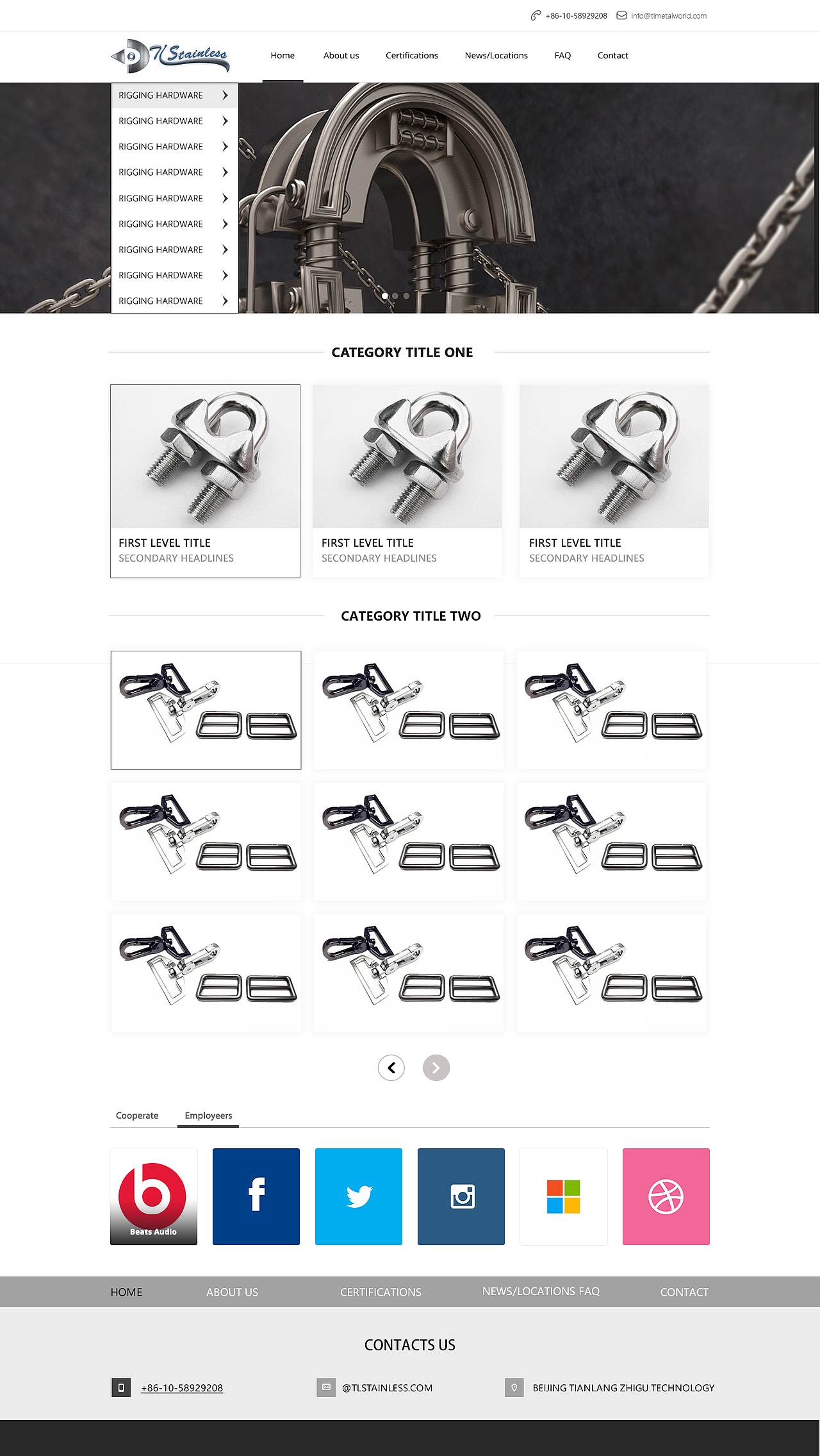 五金外网设计（图ZMTU0NjM0MzAw） - 企业官网 - 站酷设计师JlanyJlany原创素材 - 站酷ZCOOL