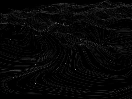【C4D】粒子线条科技感动效