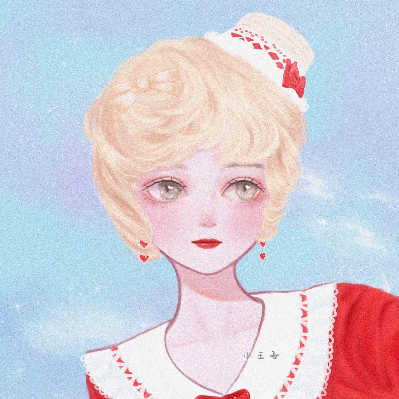 最近画的头像（图ZMTY5NzY2MTc2） - 商业插画 - 站酷设计师长腿小王子原创素材 - 站酷ZCOOL