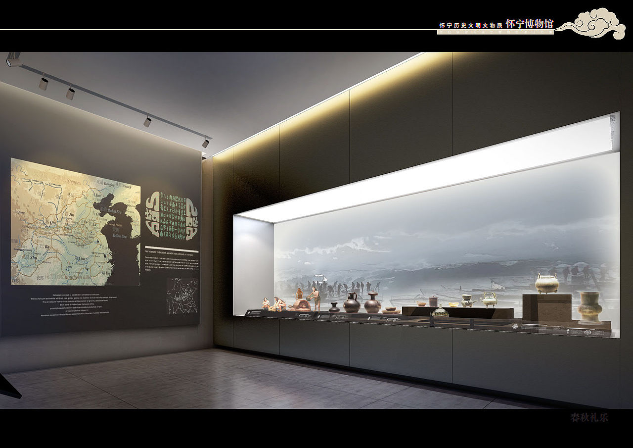 古代歷史文明展廳（圖ZODIxMjU5NjA=） - 其他空間 - 站酷設(shè)計(jì)師Nsure原創(chuàng)素材 - 站酷ZCOOL