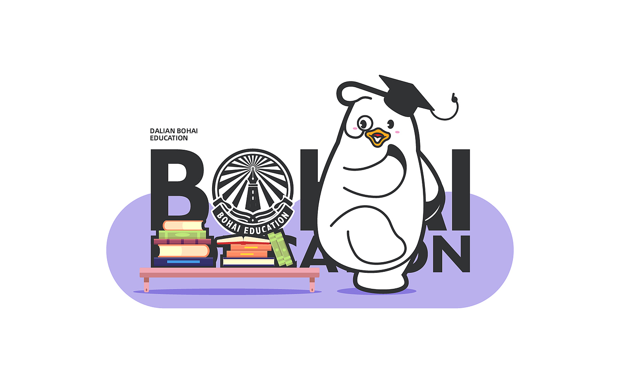 渤海教育IP形象打造 【BOBO鸥家族】渤海教育×同道设计(图ZMjY4MzQzNDA4) - IP形象 - 站酷设计师同道设计张博原创素材 - 站酷ZCOOL