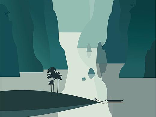 大好河山（个人主页-ZMzg3MzUxNDA=） - 艺术插画 - 站酷设计师奔跑的怪兽原创素材 - 站酷ZCOOL