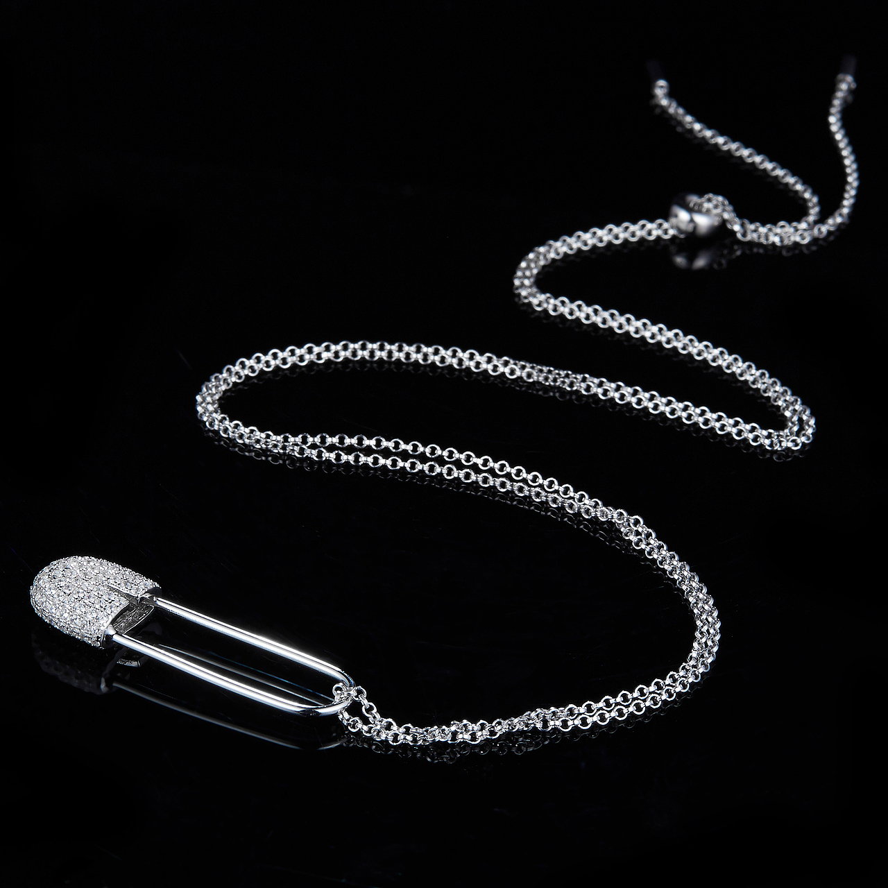 商业珠宝黑色场景摄影拍摄