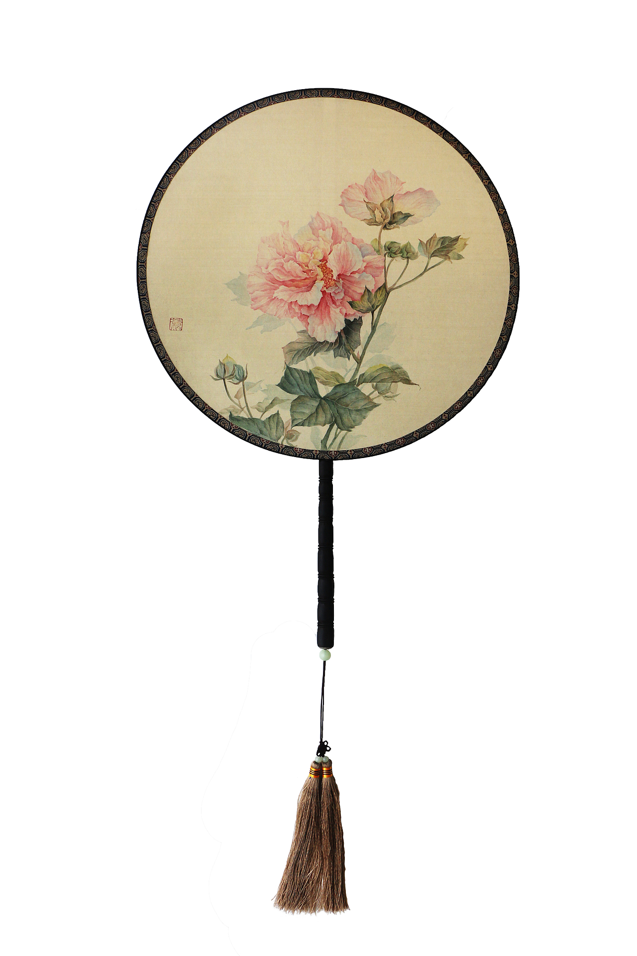 · 团扇 · [gst好羞涩]（图ZMTI0OTIxOTEy） - 绘画 - 站酷设计师古莉原创素材 - 站酷ZCOOL