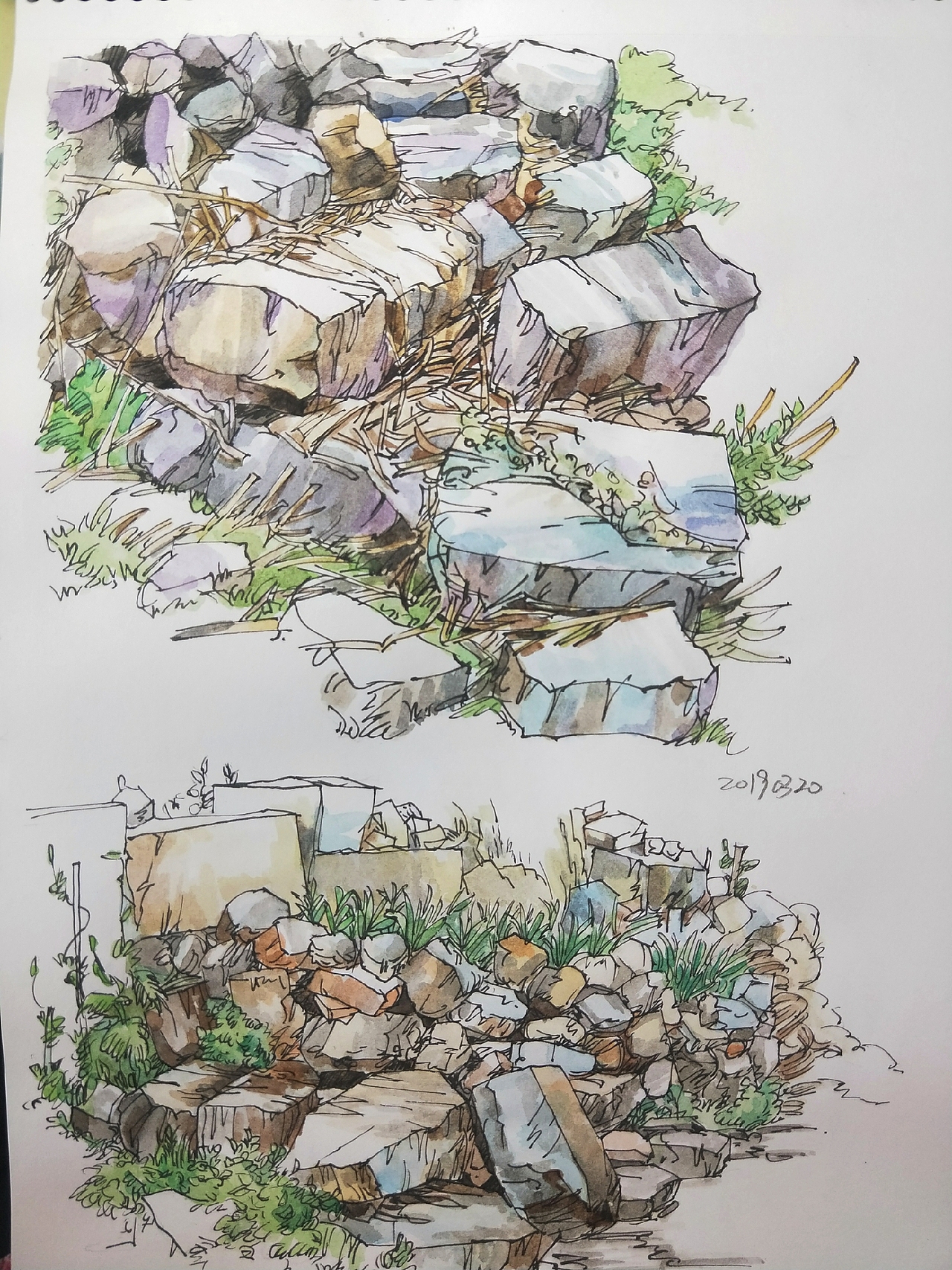 一些速写小练习