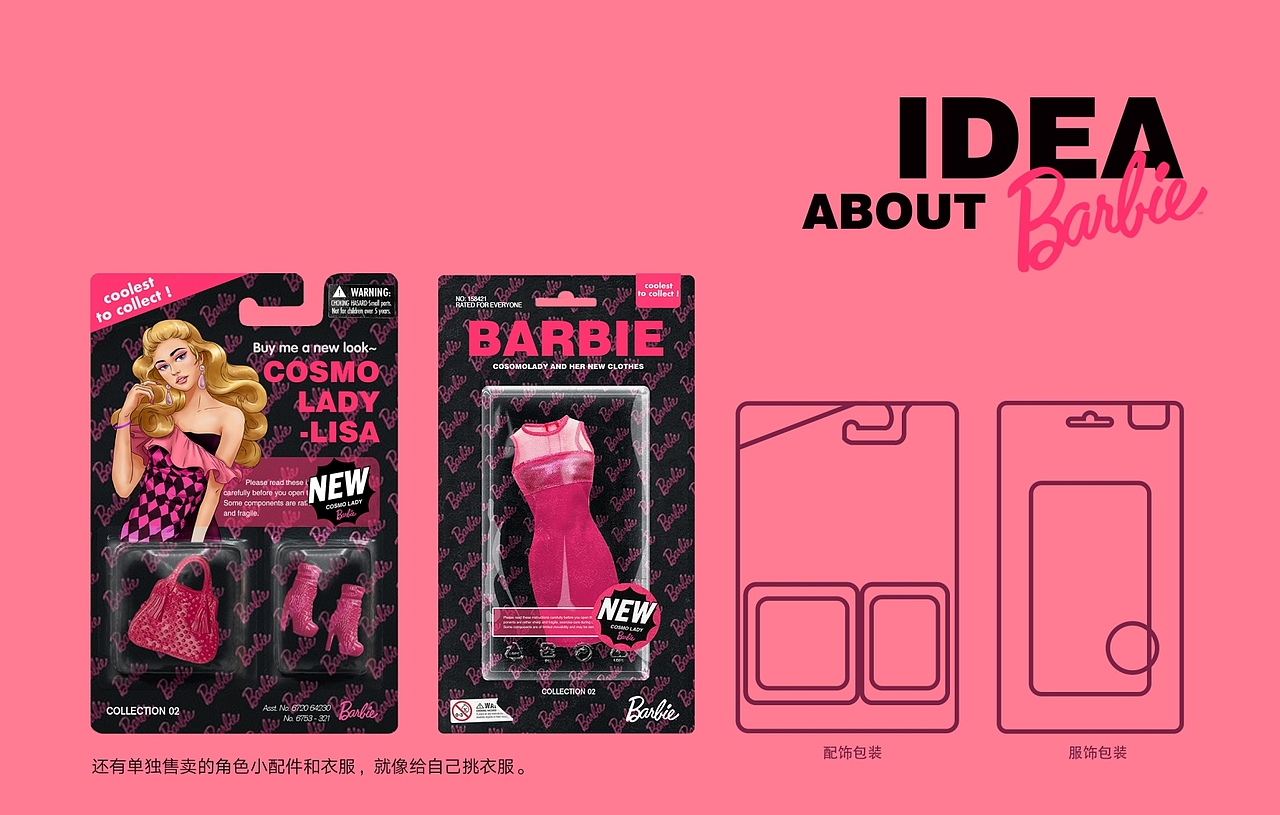 BARBIE-COSMO LADY芭比包装设计（图ZMjMyNjU3MzU2） - 包装 - 站酷设计师Sickey547原创素材 - 站酷ZCOOL
