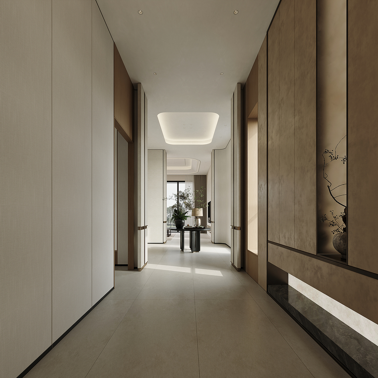 东方诧寂——别墅大宅效果图案例