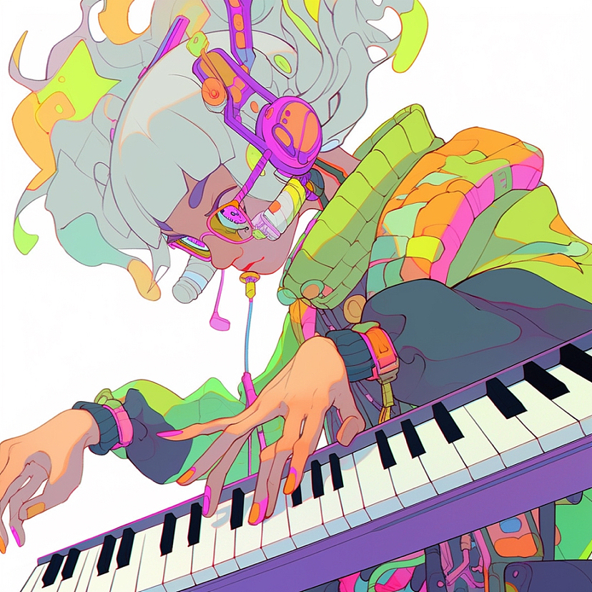midjourney彩漫