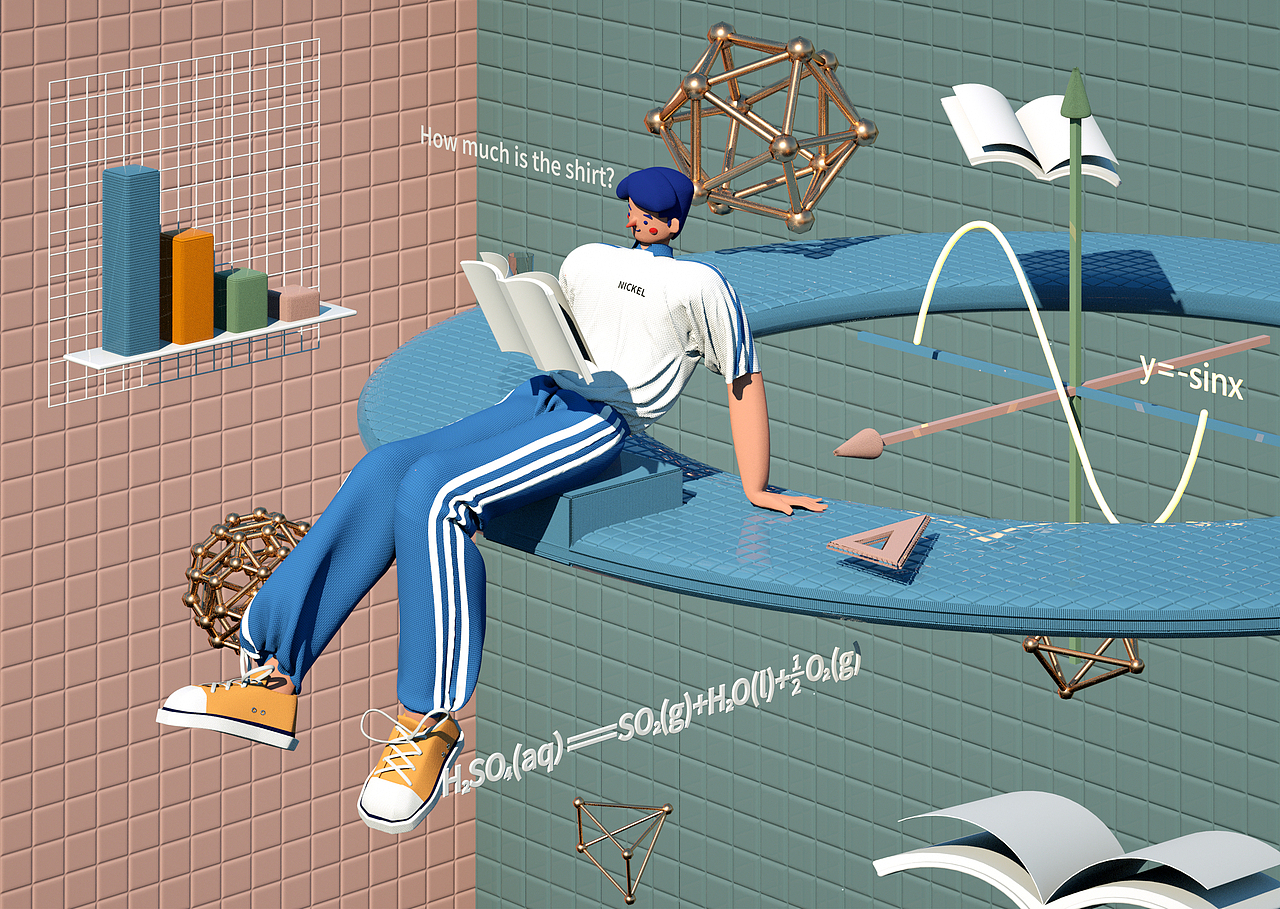 Nickel-二维插画转三维试验（图ZMTQ5OTcxNjcy） - 人物/生物 - 站酷设计师nickel小科原创素材 - 站酷ZCOOL