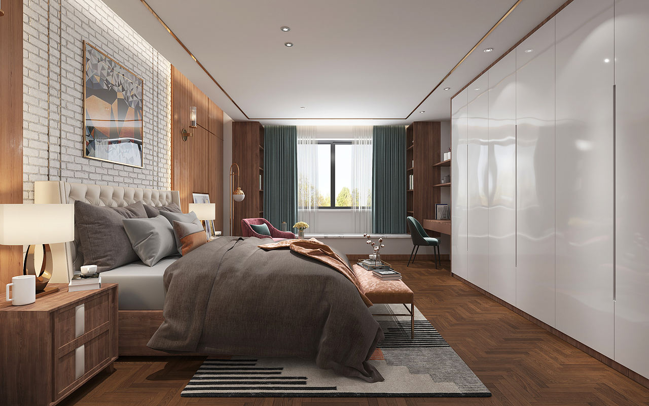 卧室练习（图ZMjAwNzYzOTQw） - 建筑/空间 - 站酷设计师李卓永原创素材 - 站酷ZCOOL