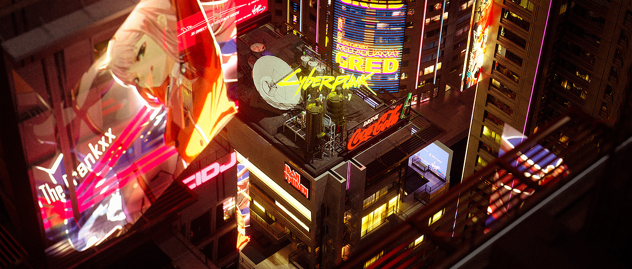 赛博朋克&寂静都市（图ZMjM5NzEwMzk2） - 场景 - 站酷设计师奶茶可乐加冰原创素材 - 站酷ZCOOL