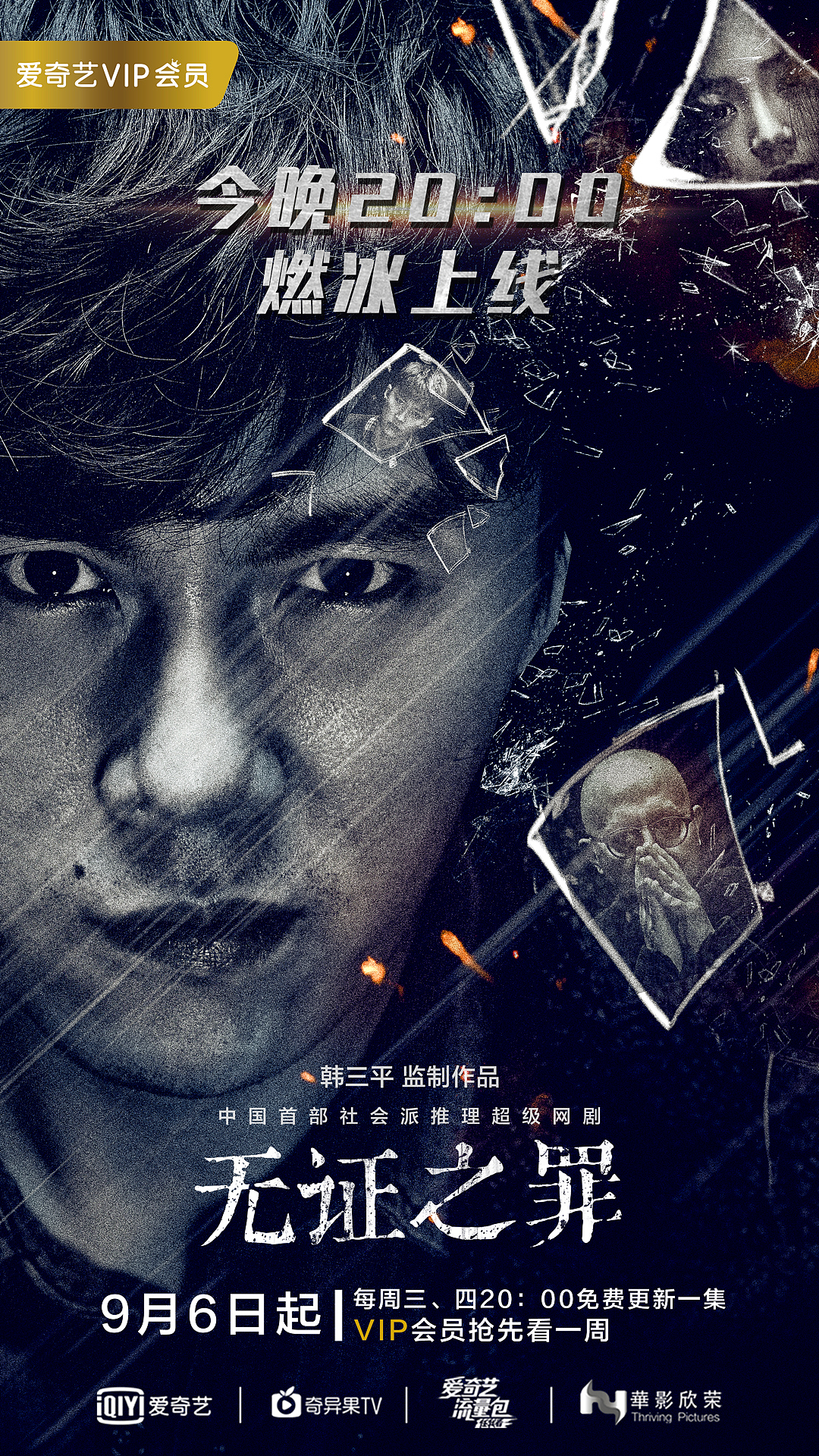 电视剧无证之罪部分海报