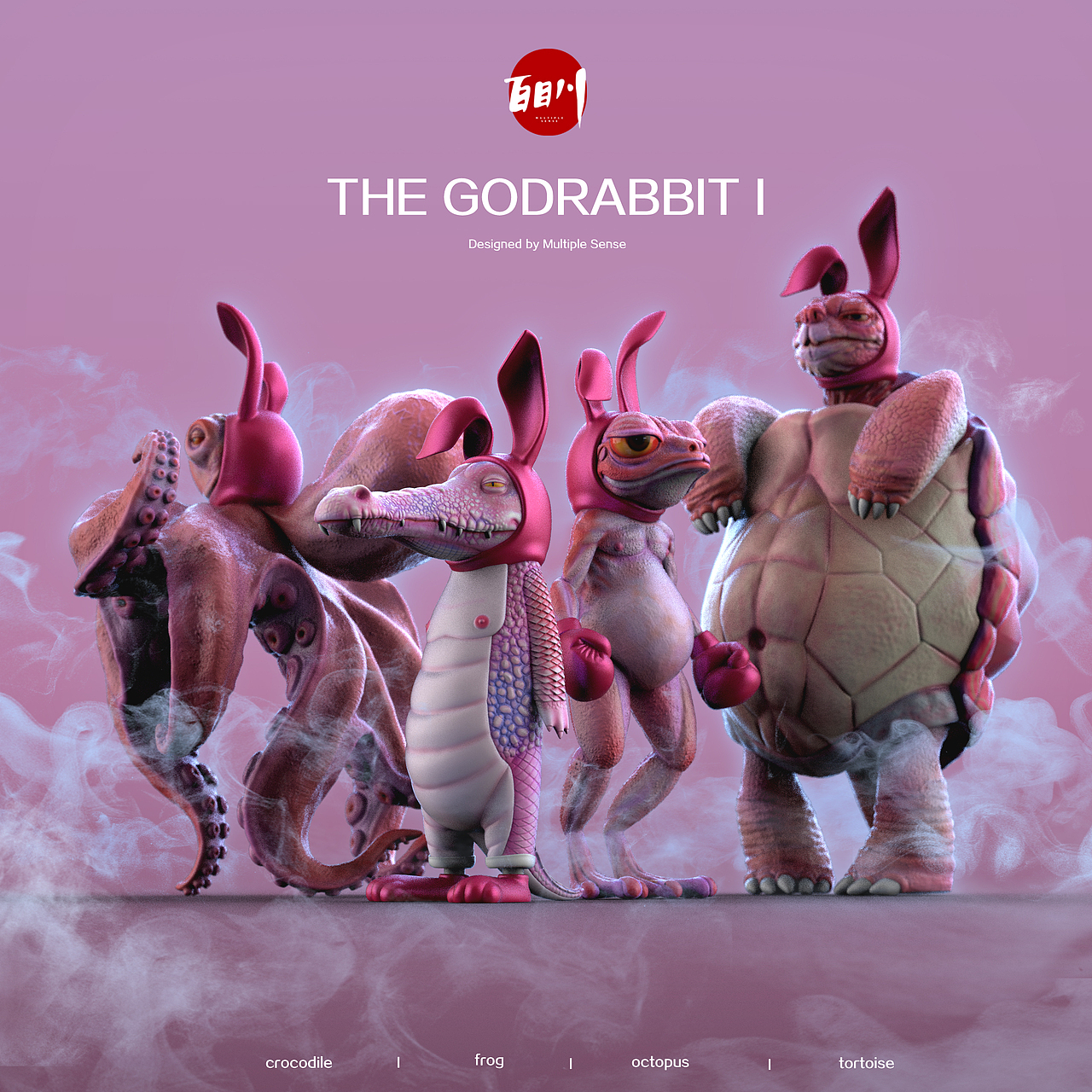 “The GodRabbit教兔”系列一、二季（圖ZMzMwOTM5MTM2） - 手辦/模玩 - 站酷設計師MultipleSense原創(chuàng)素材 - 站酷ZCOOL